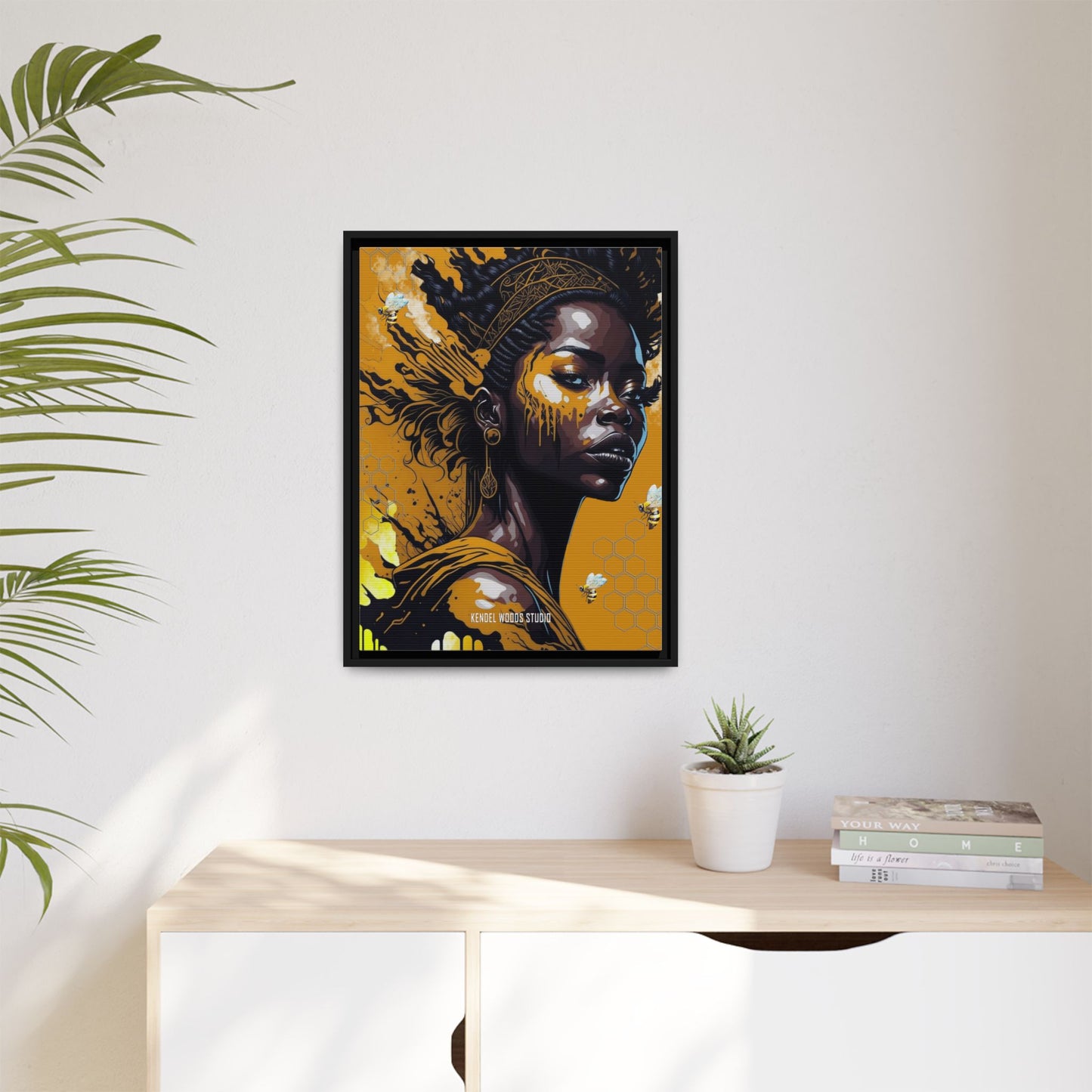 New Type Orange Canvas Gallery Wraps
