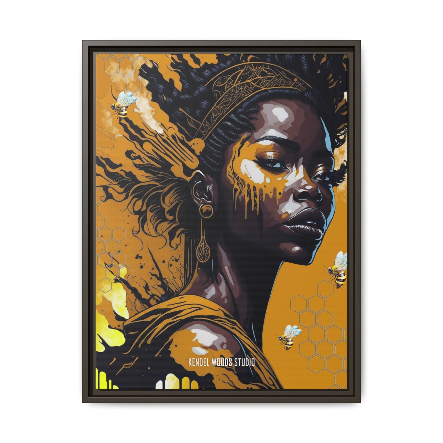 New Type Orange Canvas Gallery Wraps