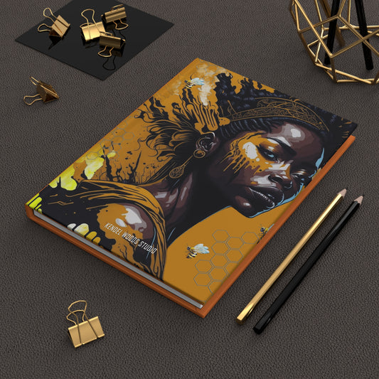 New Type Orange Hardcover Journal Matte