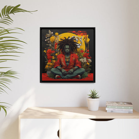AfroBotRai " Meditation"  Canvas Gallery Wraps