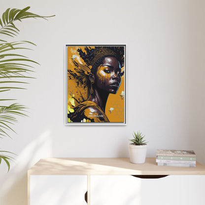 New Type Orange Canvas Gallery Wraps