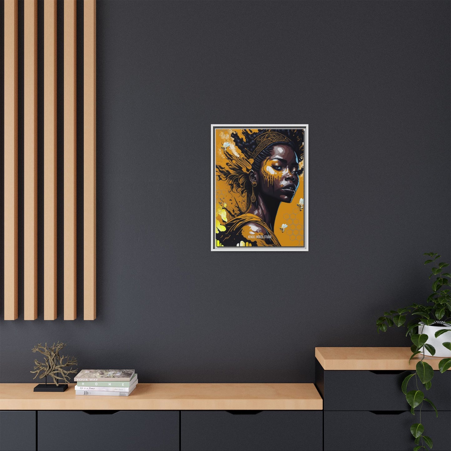 New Type Orange Canvas Gallery Wraps