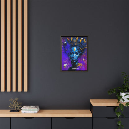 New Type Indigo Canvas Gallery Wraps
