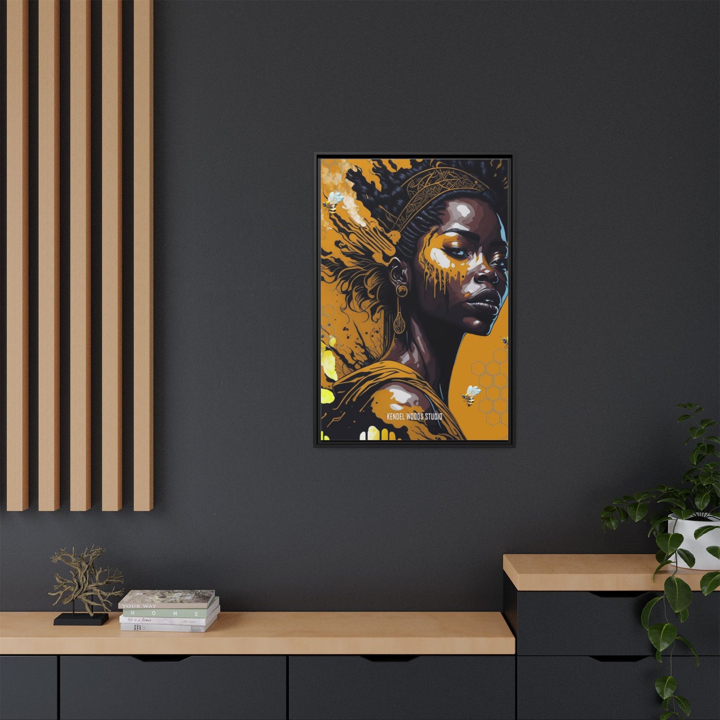 New Type Orange Canvas Gallery Wraps