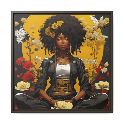 Garden Meditation " Meditation" Canvas Gallery Wraps