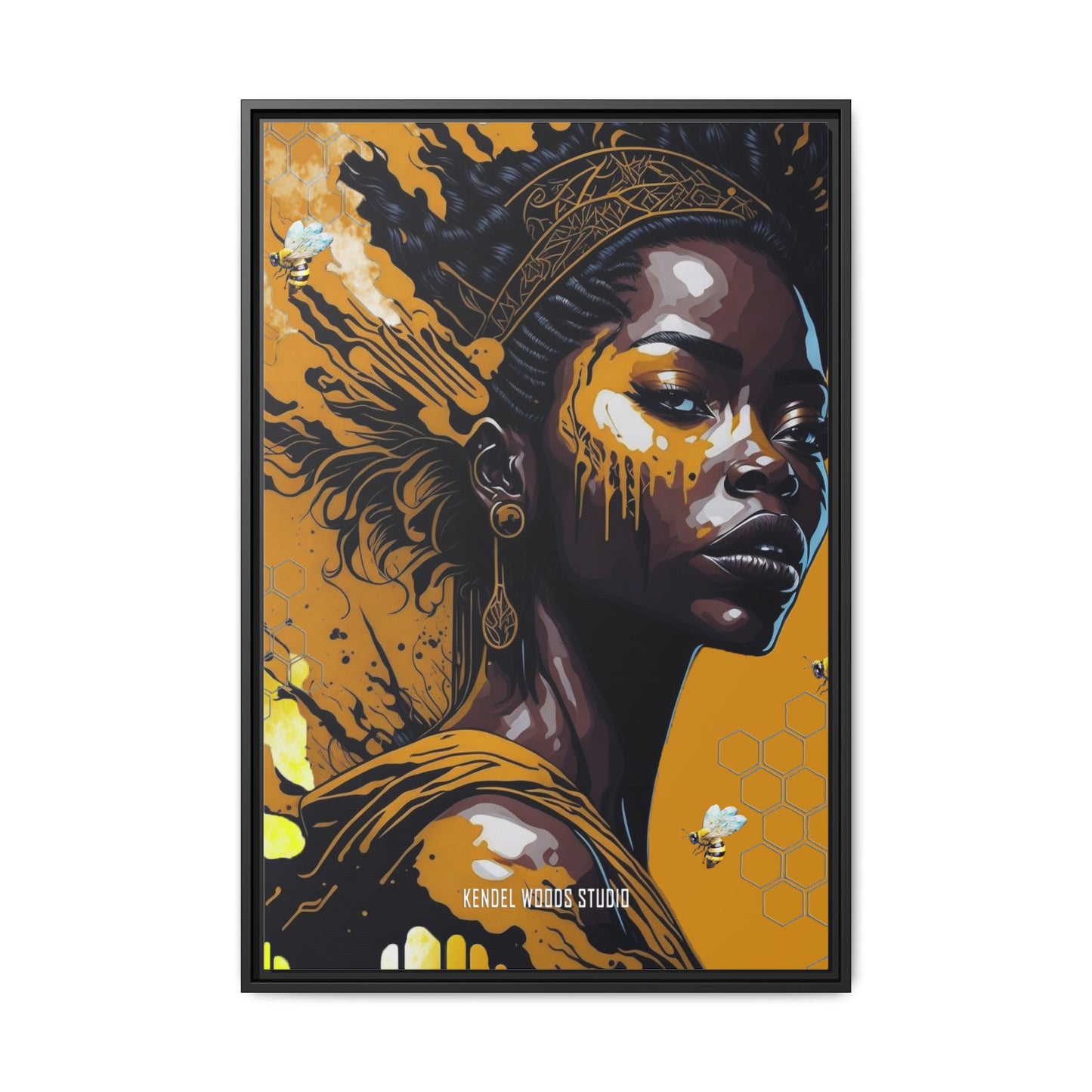 New Type Orange Canvas Gallery Wraps