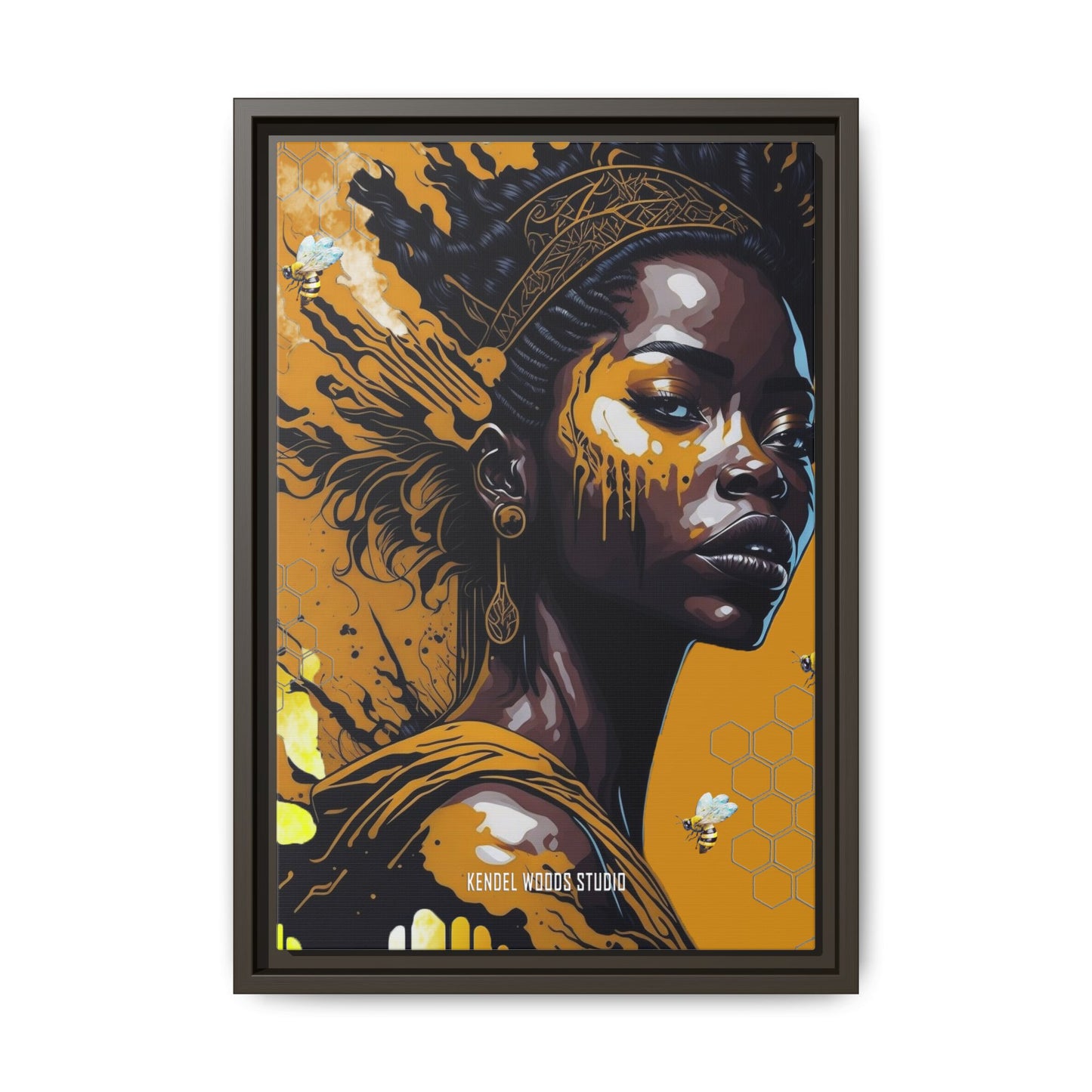 New Type Orange Canvas Gallery Wraps
