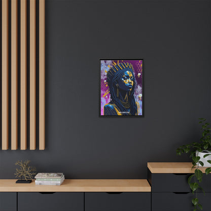 New Type Violet Canvas Gallery Wraps