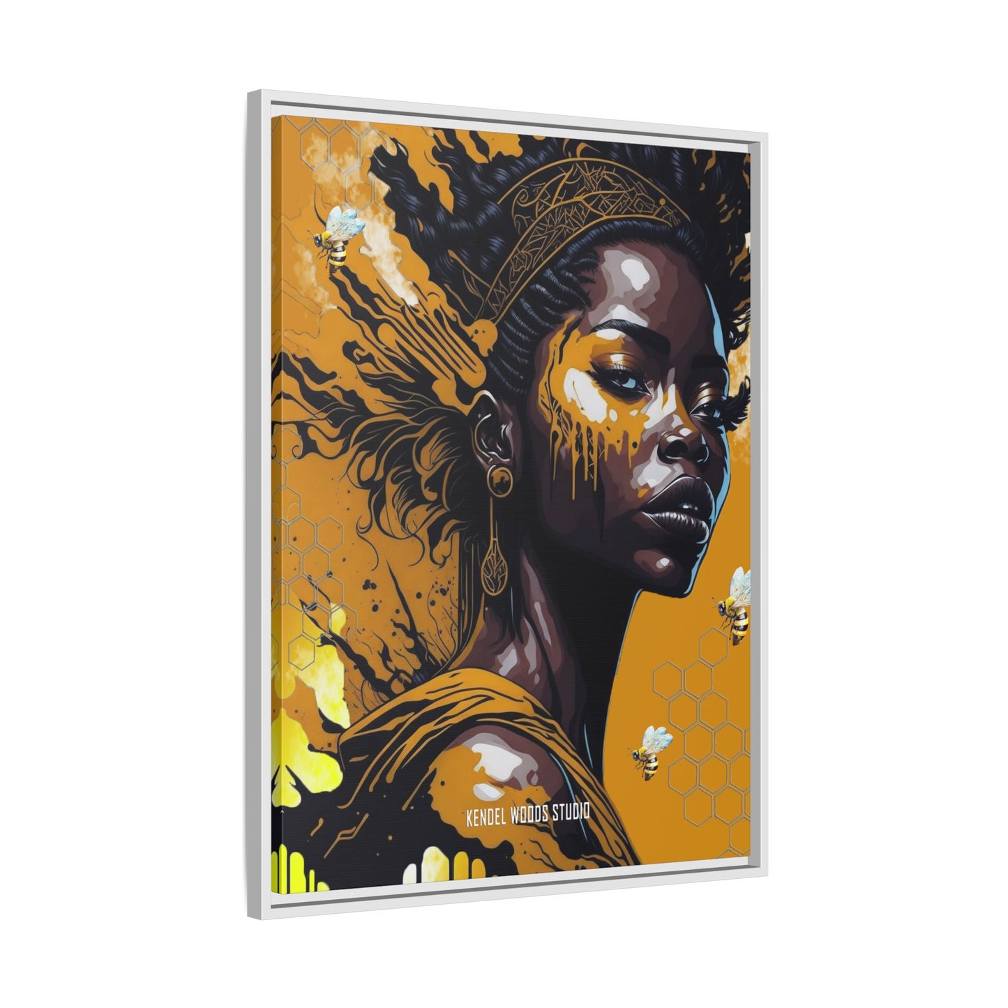 New Type Orange Canvas Gallery Wraps