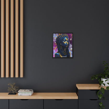 New Type Violet Canvas Gallery Wraps
