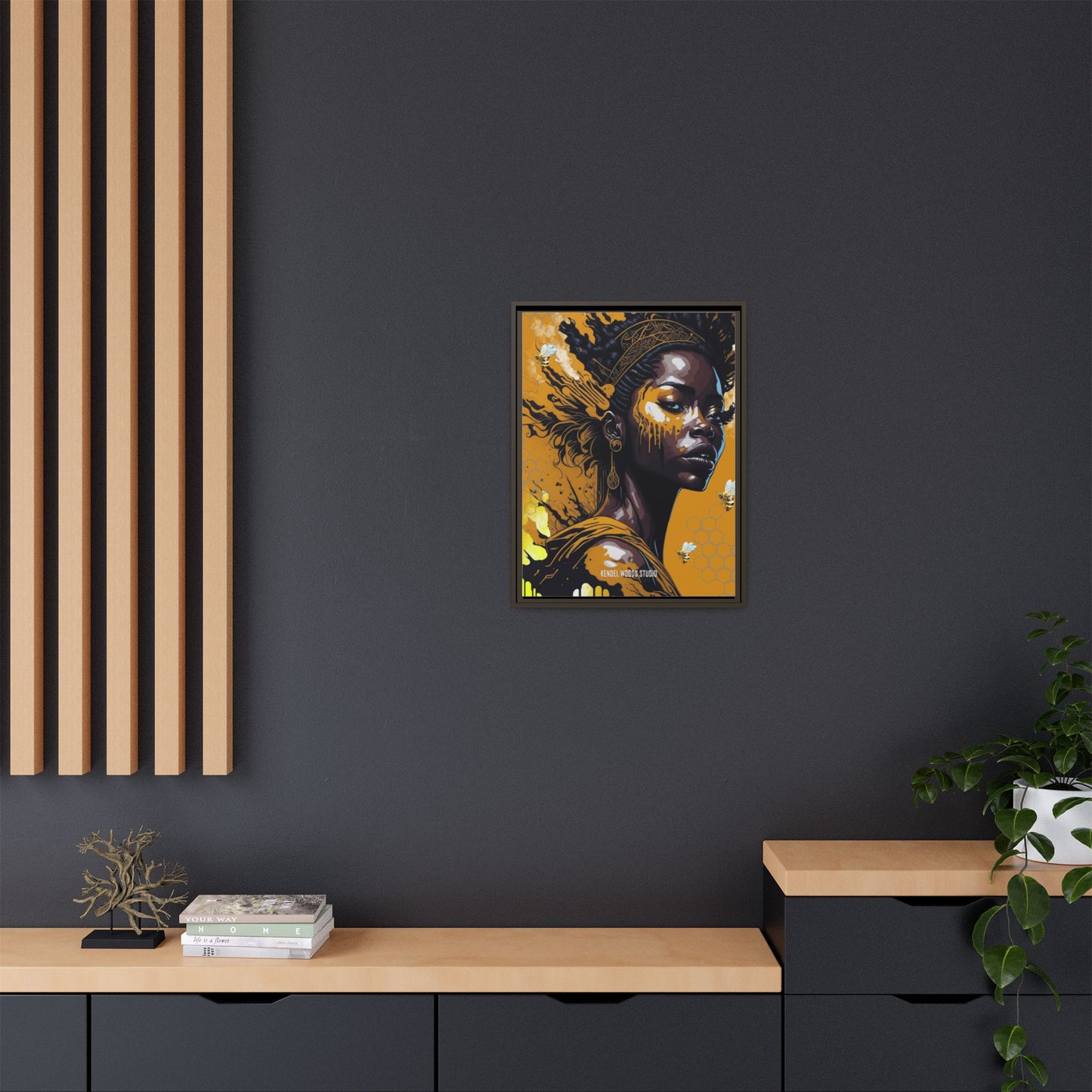 New Type Orange Canvas Gallery Wraps