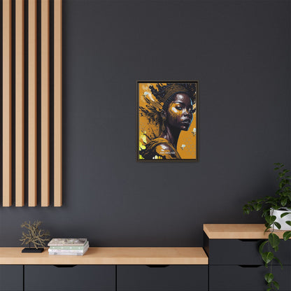 New Type Orange Canvas Gallery Wraps