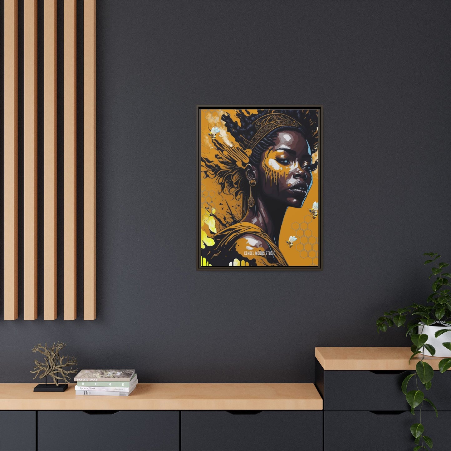 New Type Orange Canvas Gallery Wraps