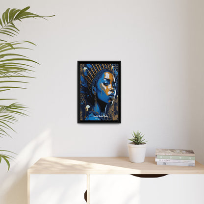 New Type Blue Canvas Gallery Wraps