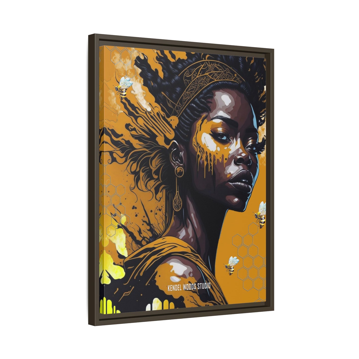 New Type Orange Canvas Gallery Wraps