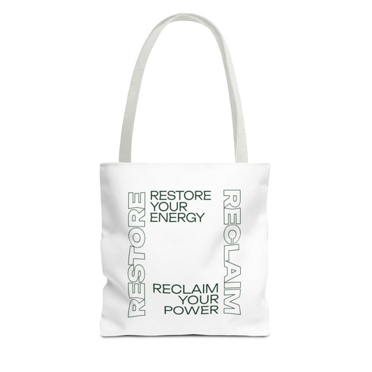 Essential Therapy  Tote Bag - Restore Your Energy & Reclaim Your Power