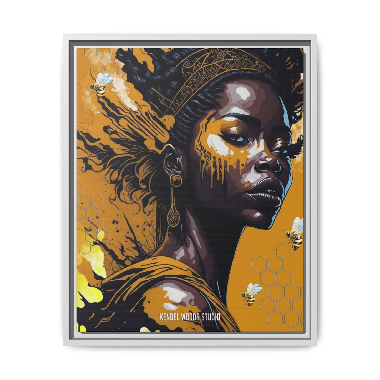 New Type Orange Canvas Gallery Wraps