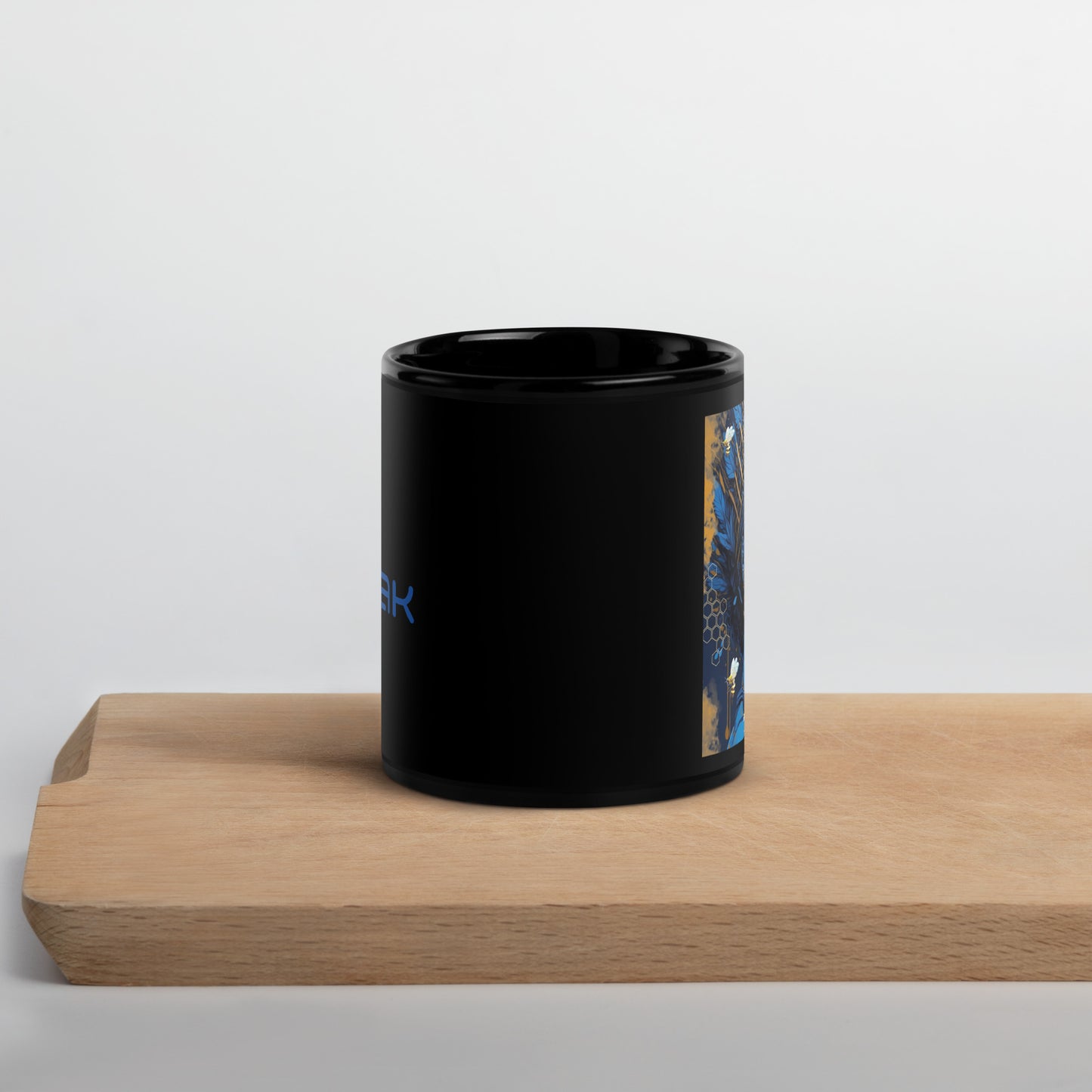 Black Glossy Mug