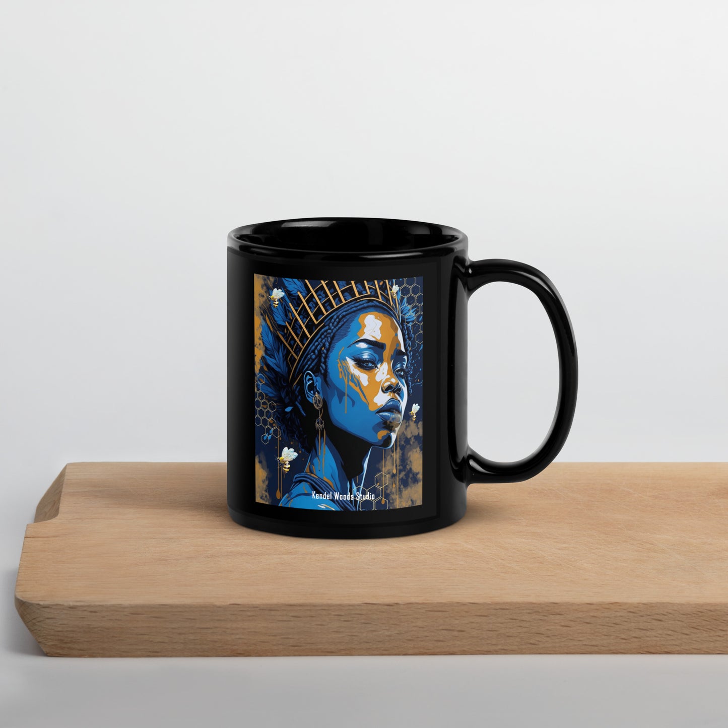 Black Glossy Mug