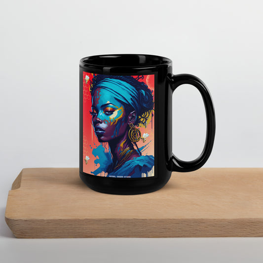 Black Glossy Mug