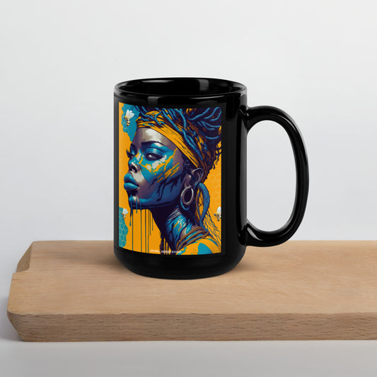 Black Glossy Mug